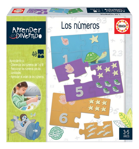 Puzzle Los Numeros Educa Borras