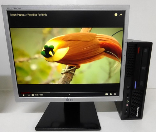 Imagem 4 de 6 de Kit Core 2 Duo C/ Ssd 120 Mouse, Teclado, Monitor De 15