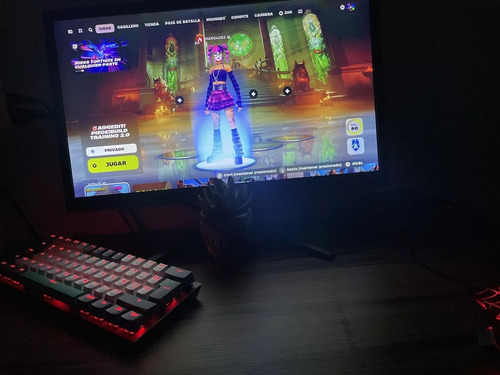 Monitor De Computadora 20'' Fhd Led Pantalla Hdmi+vga 75hz Negro (Usado)