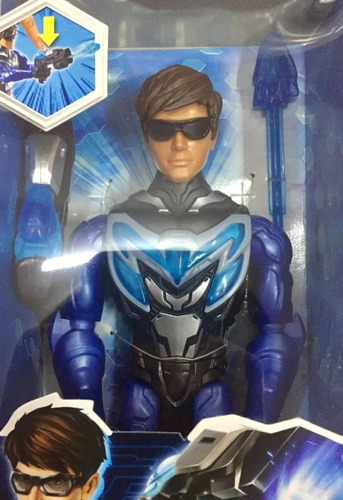 Muñeco Max Steel Articulado Max Arco De Batalla Mattel 28cm