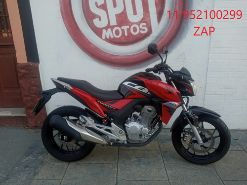 Imagem 1 de 10 de Honda Twister 250 2019 Vermelha
