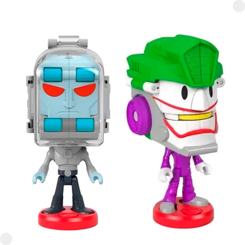 Kit Boneco Dc Super Friends Mr Freeze E Joker Hgx78 - Mattel