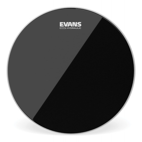 Evans Parche Hydraulic Clear Negro 13 