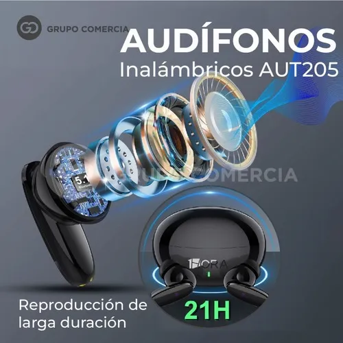 1 Hora Audífonos Inalámbricos, Audífonos Bluetooth 5.1 Auriculares con