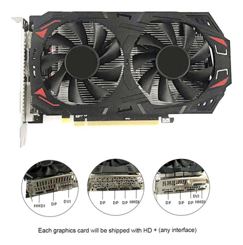 Rx580 8gb Para Computadora De Escritorio Amd, Tarjeta Gráfic