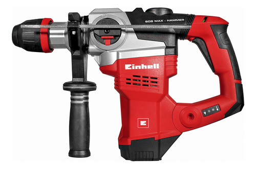 Martelete Einhell Expert Plus TE-RH 38 E vermelho, preto e aço frequência de 60Hz com 1050W de potência 220V