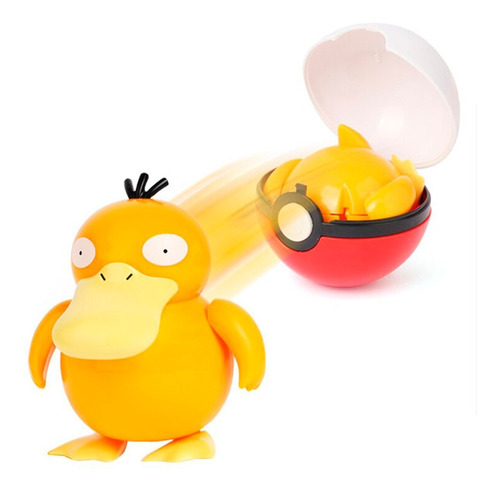 Figura Pokemon - Psyduck Con Pokebola