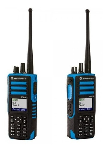 Imagen 1 de 1 de Radio Motorola Dgp 8550 Ex Is Bluetooth® Integrados Y Gps 
