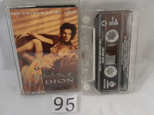 Celine Dion The Color Of My Love Cassette 