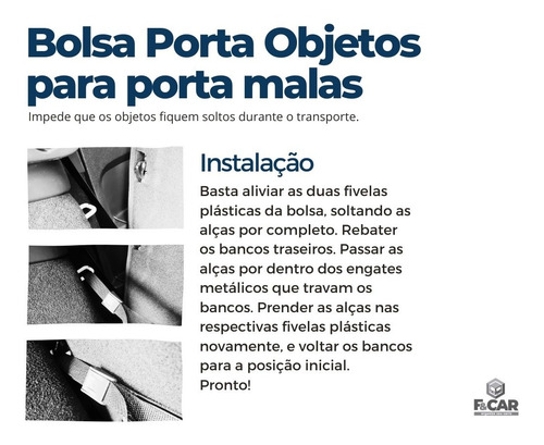 Rede Bolsa Acessório Porta Malas Vw T Cross 2019 20