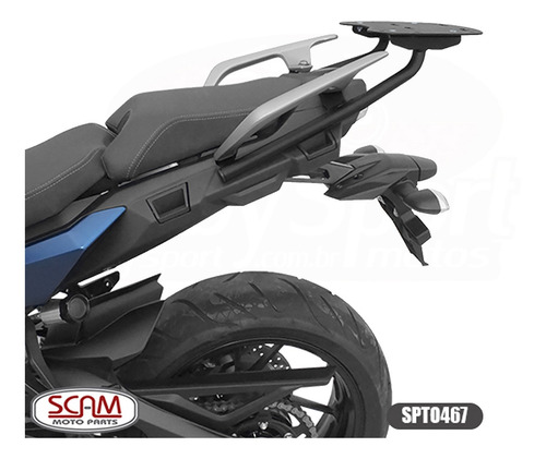 Imagem 2 de 2 de Suporte Bau Traseiro Yamaha Mt 09 Tracer Gt Scam Spto467