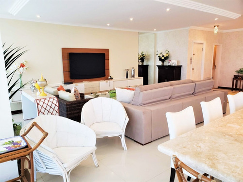 Imagem 7 de 30 de Apartamento Com 4 Dormitórios À Venda, 190 M² Por R$ 1.650.000,00 - Pitangueiras - Guarujá/sp - Ap3647