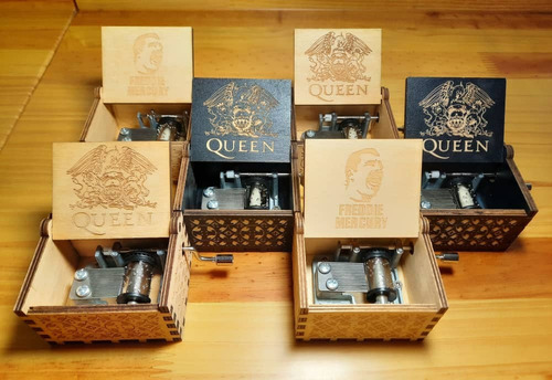 Imagen 5 de 10 de Caja Musical Queen Freddie Mercury Bohemian Rhapsody