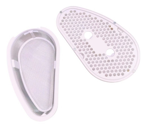 Imagem 2 de 5 de Kit Tampa Filtro Fiapos Secadora Brastemp 326043145