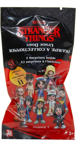 Stranger Things Hangers Figura Sorpresa Aleatoria  3 Piezas