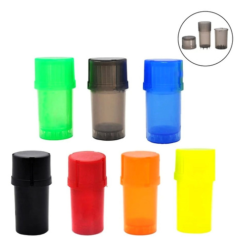 Grinder Trillador Rascador 3pcs Grinder Contenedor Medtainer