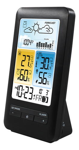 Termohigrômetro Lcd Digital Station Snooze Weather Umidade