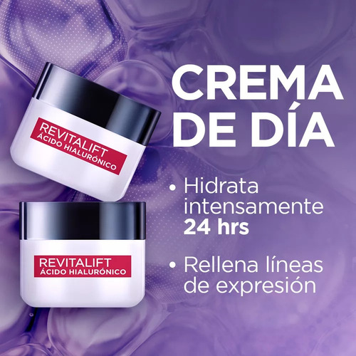 Kit L'oréal Paris Crema Dia Y Noche + Sérum Anti-ojeras