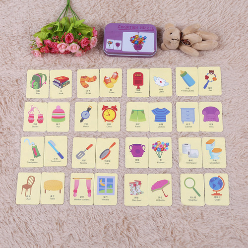 Tarjetas Cognitivas Para Bebés, Aprendizaje Preescolar, Capa
