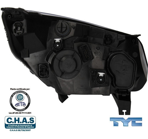 Imagen 4 de 10 de Optica Chevrolet S-10 Ls 2013 2014 2015 2016 6 Pin Tyc Izq