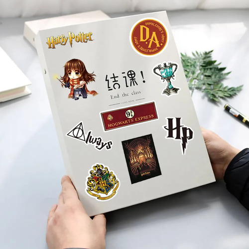 Harry Potter 100 Calcomanias Stickers De Pvc Vs Agua