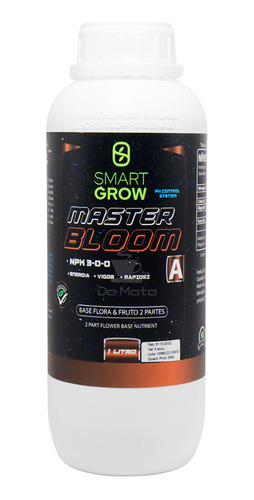 Fertilizante Smart Grow Master Bloom A 1l - Da Mata