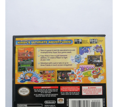 Kirby Super Star Ultra Nintendo Ds (Usado)