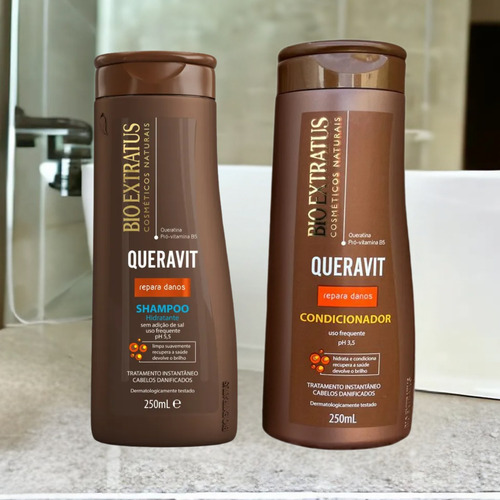 Kit Bio Extratus Queravit Sh 250ml + Cond 250ml