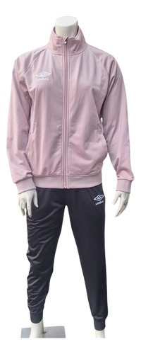 Conjunto Umbro Dama Rosa Negro Mod 624101 Umbro 100% Origina
