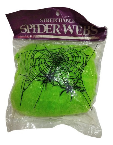 Imagen 5 de 6 de Tela De Araña Halloween Al Mayor Y Detal