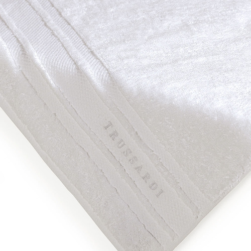 Toalha Banhão Lecce Trussardi Algodão 500g/m2 Alta Absorção Cor Branco
