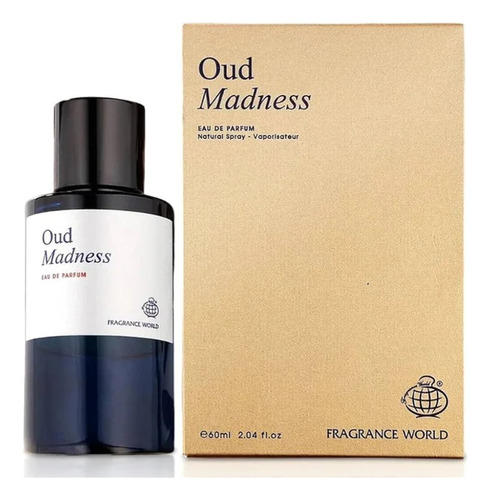Perfume Fragrance World Oud Madness Edp 60 Ml Unisex