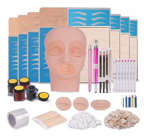 Kit De Práctica De Microblading Piel De Práctica  Jue...