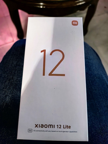 Xiaomi 12 Lite 8 Gb Ram 128 Gb Negro+fundas Como Nuevo !!!!