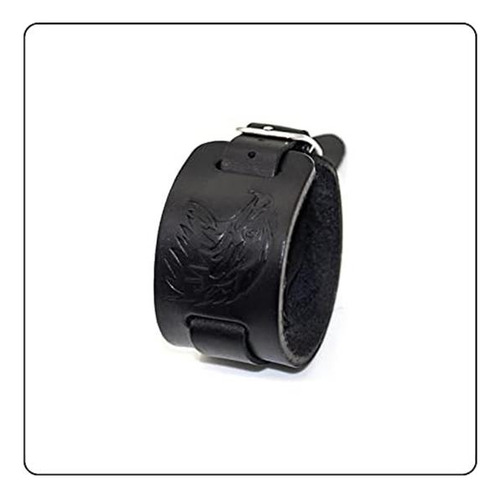 Pulsera Con Hebilla De Cinturón Punk Fusamk, Pulsera De Cuer