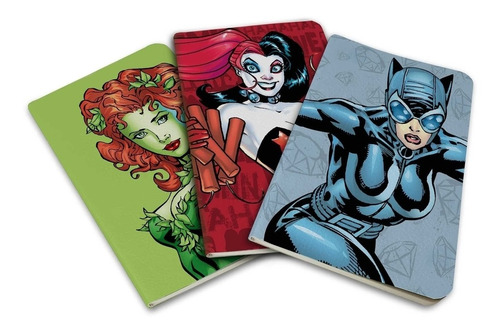 Dc Comics: Sirens Pocket Notebook Collection (set Of 3) (ing