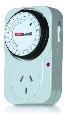 Timer Mecanico Reloj Programable Enchufable Automatico 2300w