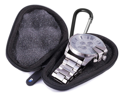 Watch Box Reloj Caso De Protección Para Acero Inoxidable Met