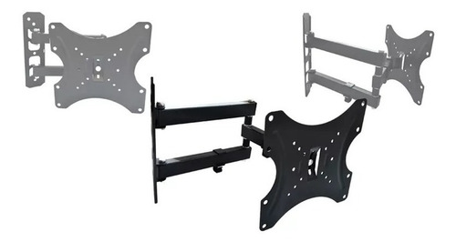 Imagen 8 de 10 de Soporte De Tv Para Pared 14 A 42 Pulgadas