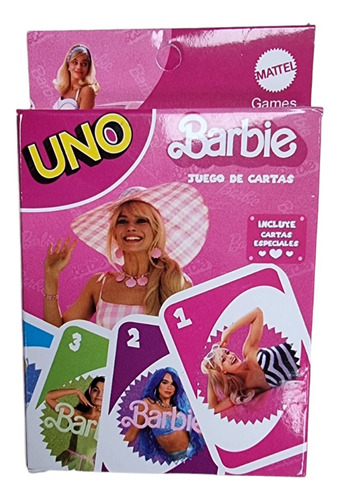 Juegos De Cartas Uno Barbie