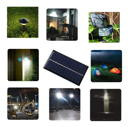4 Mini Paneles Solares De 5 V 6 V 1 W Mini Celdas Solar...