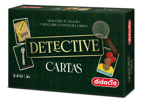 Juego Detective Cartas. Didacta Original !