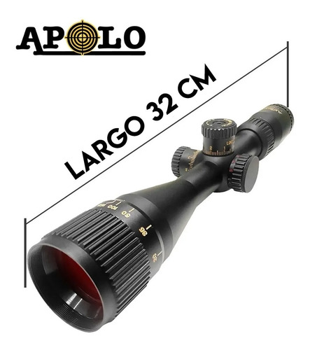Imagen 5 de 10 de Mira Telescopica Apolo 3-9x40 Anti Recoil Zoom Paralaje