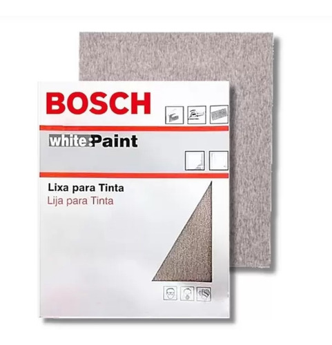 Kit C/ 25  Lixa Seca G220 Folha 230x280mm Bosch