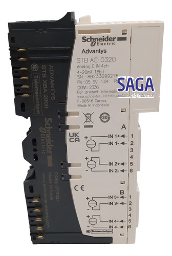 Modulo Stb Kit 4 Entradas Analog 15 Bits Stbaci0320k