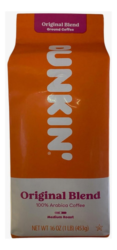 Dunkin Donuts Original Blend Grano De Café Tostado Medio Mol