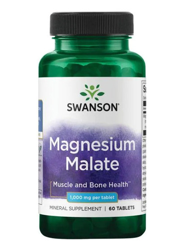 Magnesio Malate - Malato De Magnesio 60 Tabs