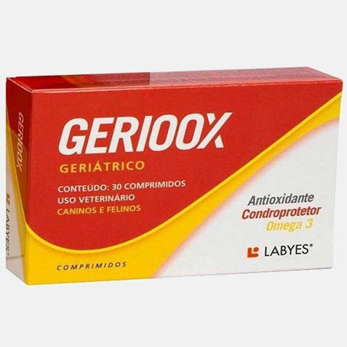 Gerioox X 30 Comp Antioxidante Condroprotector Con Omega 3