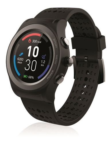 Smart Watch Noblex Go Run Sw330c Reloj Running Cardio Gps Color de la caja Negro Color de la malla Negro Color del bisel Negro