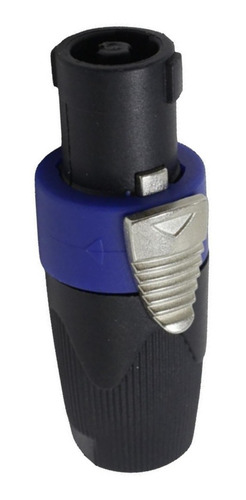 Imagem 4 de 6 de Kit 10 Conector Speakon Linha 4 Polos Datalink Speak-4p-10